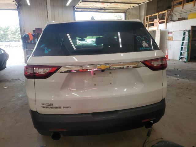  CHEVROLET TRAVERSE 2021 Белы