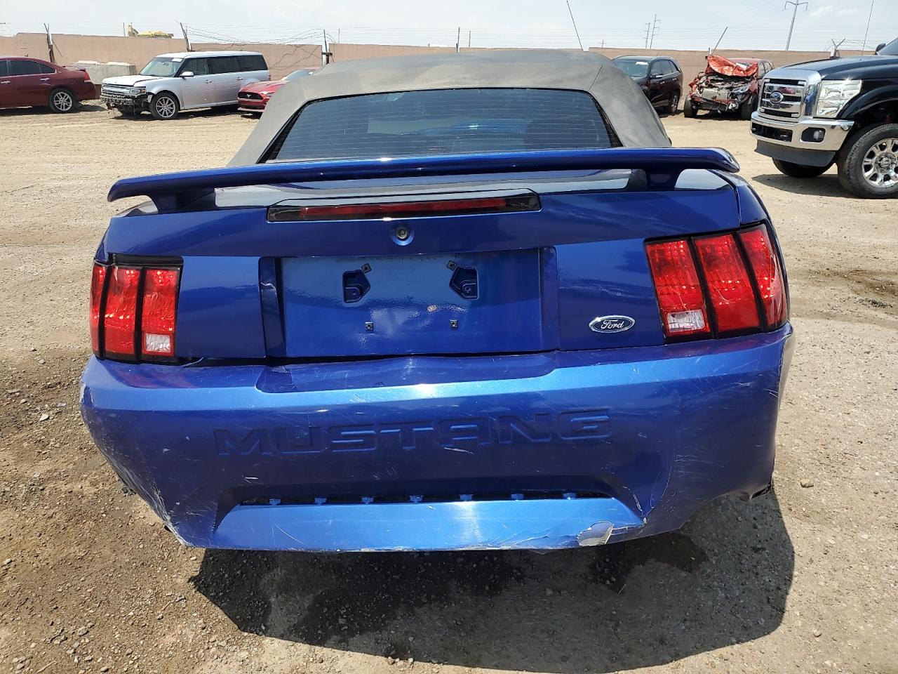 2003 Ford Mustang Gt VIN: 1FAFP45X43F322229 Lot: 64204145