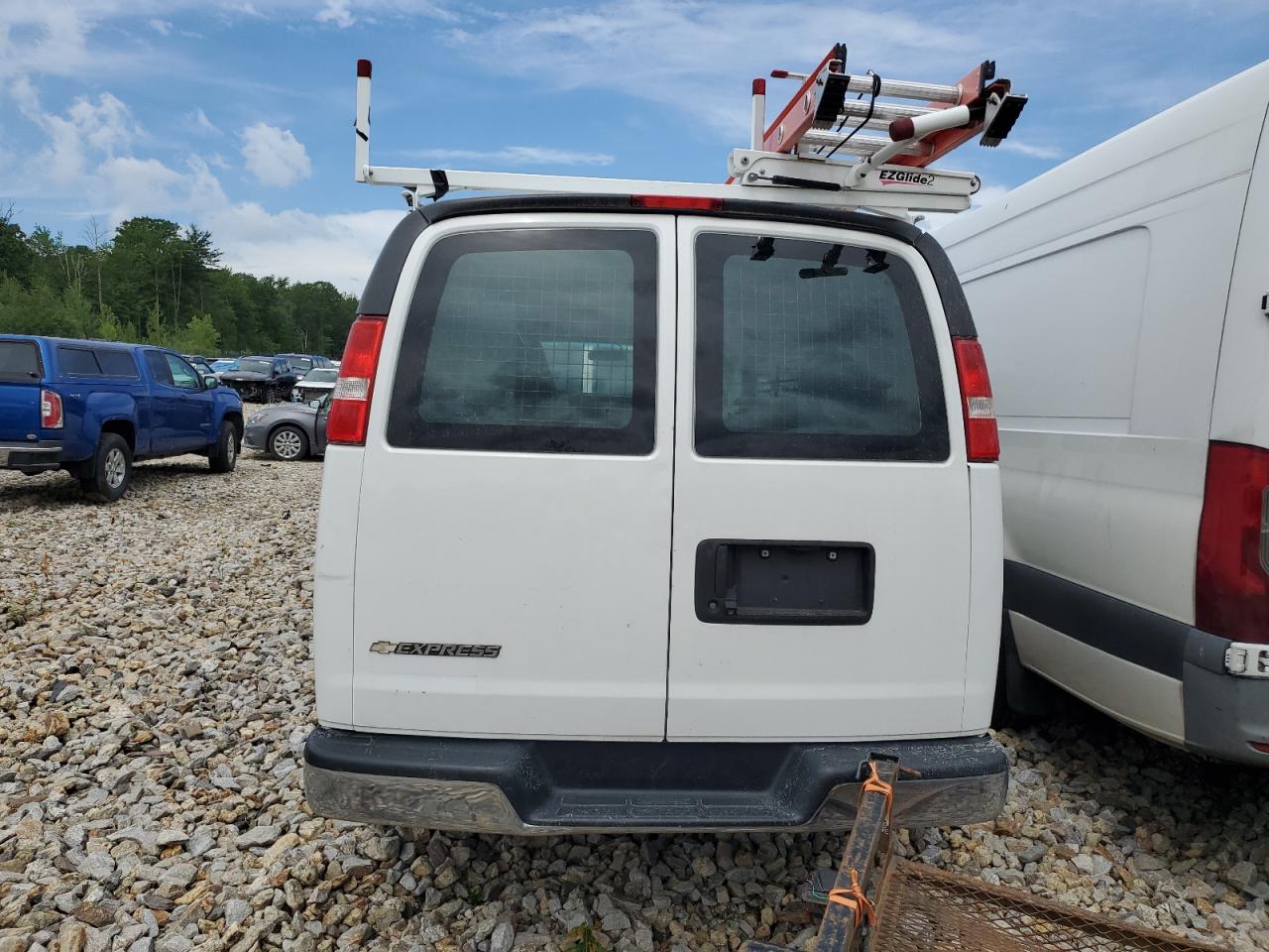 2019 Chevrolet Express G2500 VIN: 1GCWGAFG1K1195734 Lot: 59552005