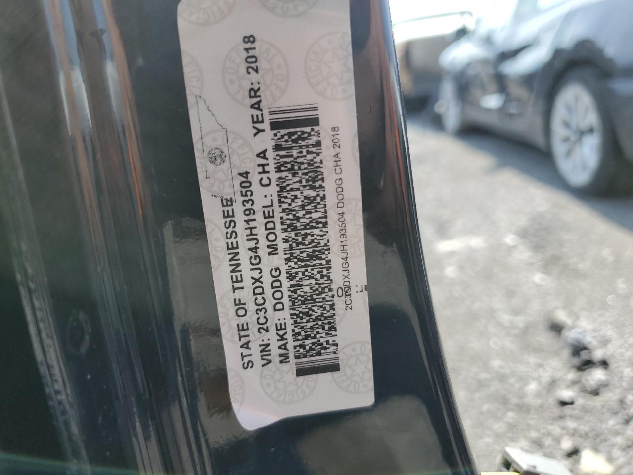 2018 Dodge Charger Gt VIN: 2C3CDXJG4JH193504 Lot: 54311515