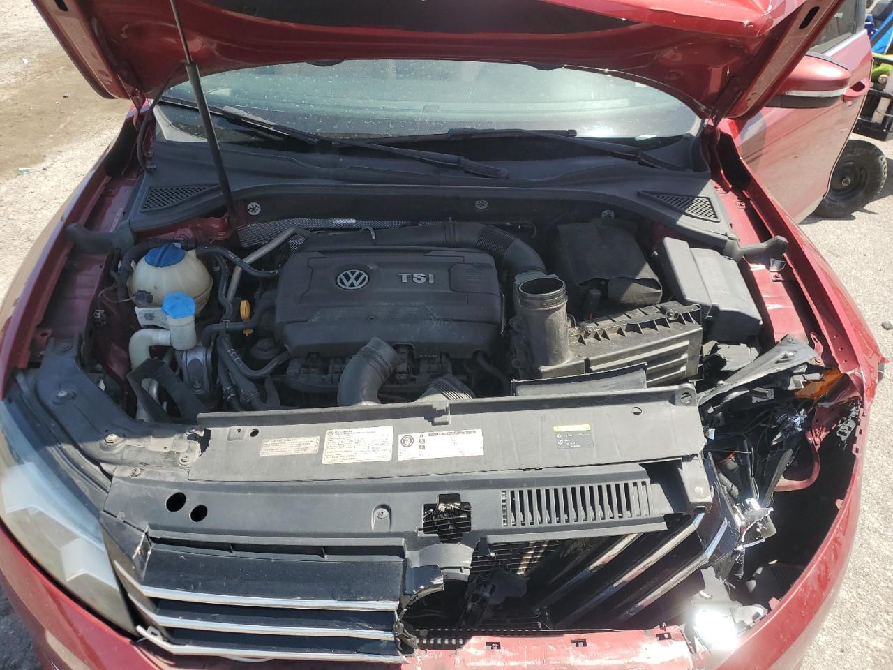 2015 Volkswagen Passat S VIN: 1VWAT7A39FC086605 Lot: 63161175