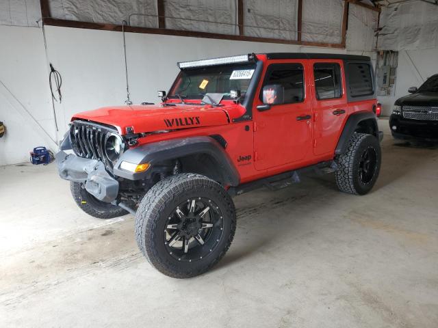  JEEP WRANGLER 2020 Червоний