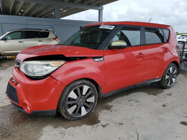 KIA SOUL 2015 Czerwony