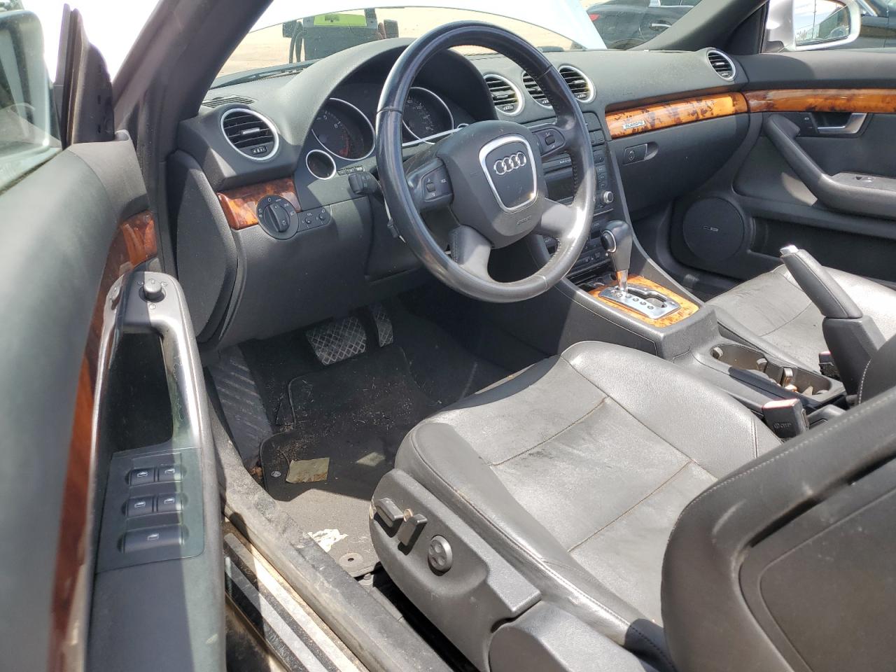 2007 Audi A4 2.0T Cabriolet Quattro VIN: WAUDF48H77K033171 Lot: 63248495