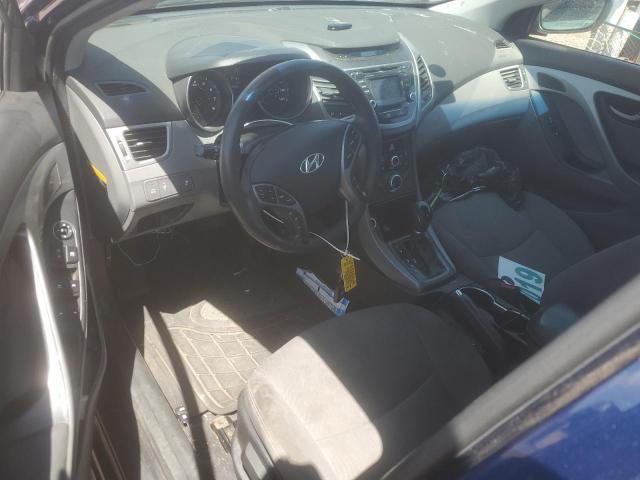  HYUNDAI ELANTRA 2015 Granatowy