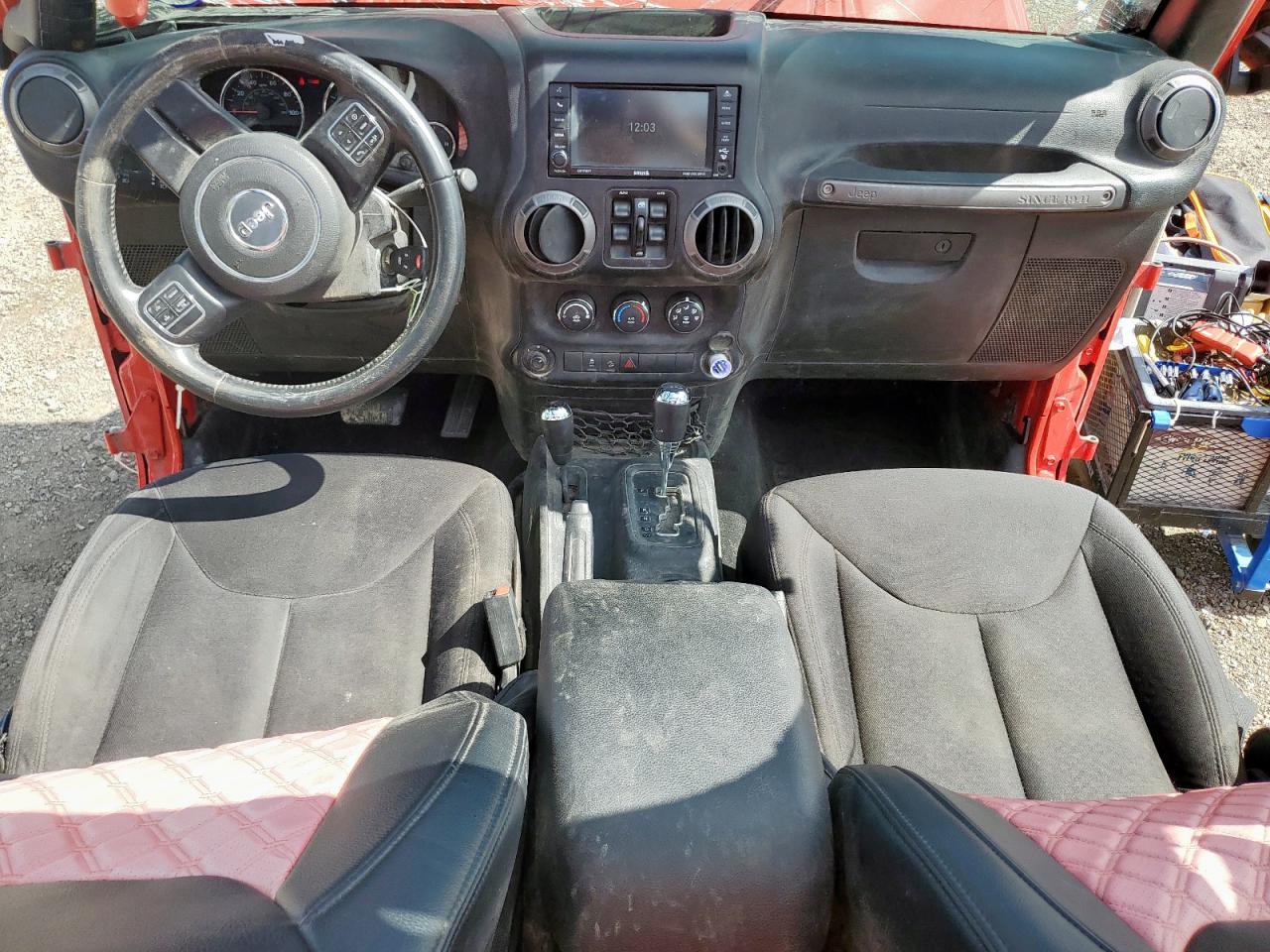 2015 Jeep Wrangler Unlimited Sport VIN: 1C4BJWDG2FL508784 Lot: 66728055