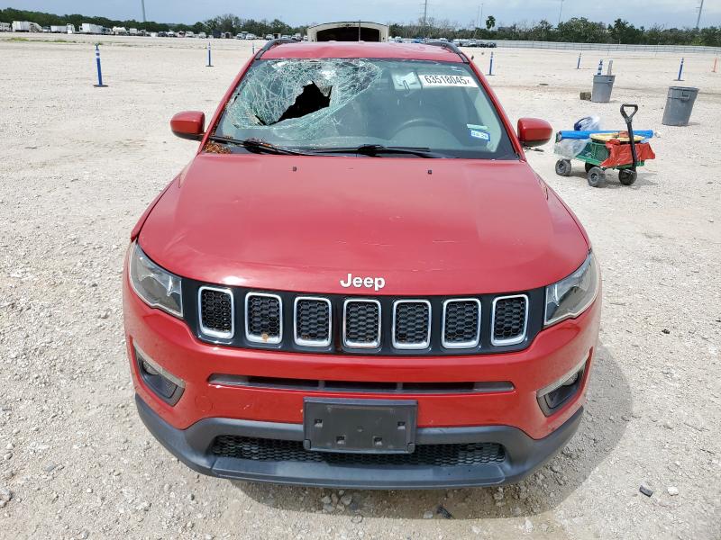  JEEP COMPASS 2017 Czerwony
