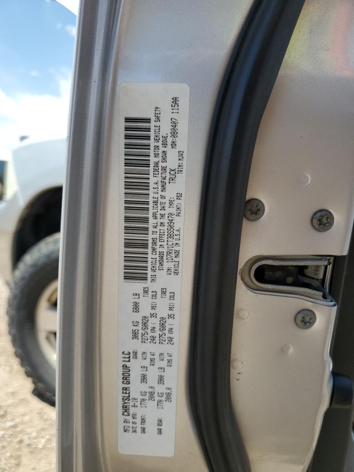 2011 Dodge Ram 1500 VIN: 1D7RV1CT3BS509470 Lot: 63213235