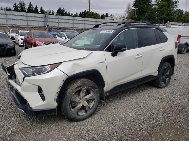  TOYOTA RAV4 2021 Белы
