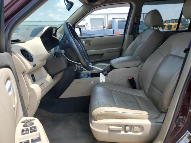  HONDA PILOT 2014 Bordowy
