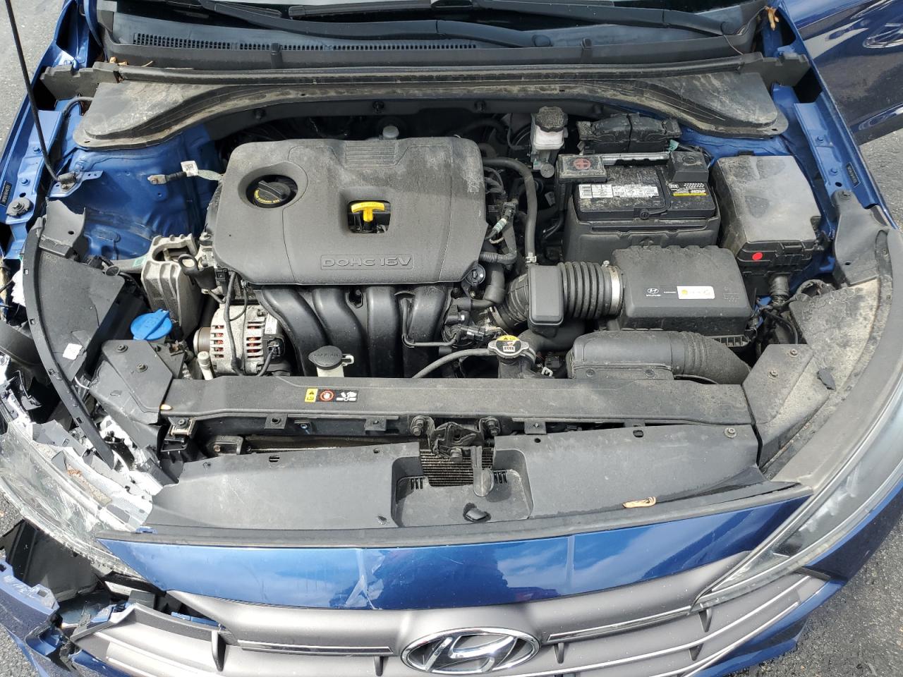 2019 Hyundai Elantra Sel VIN: 5NPD84LF6KH407828 Lot: 63322355