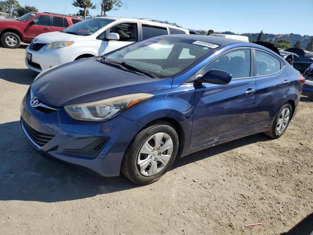  HYUNDAI ELANTRA 2016 Blue