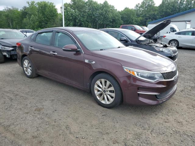 Sedans KIA OPTIMA 2017 Bordowy