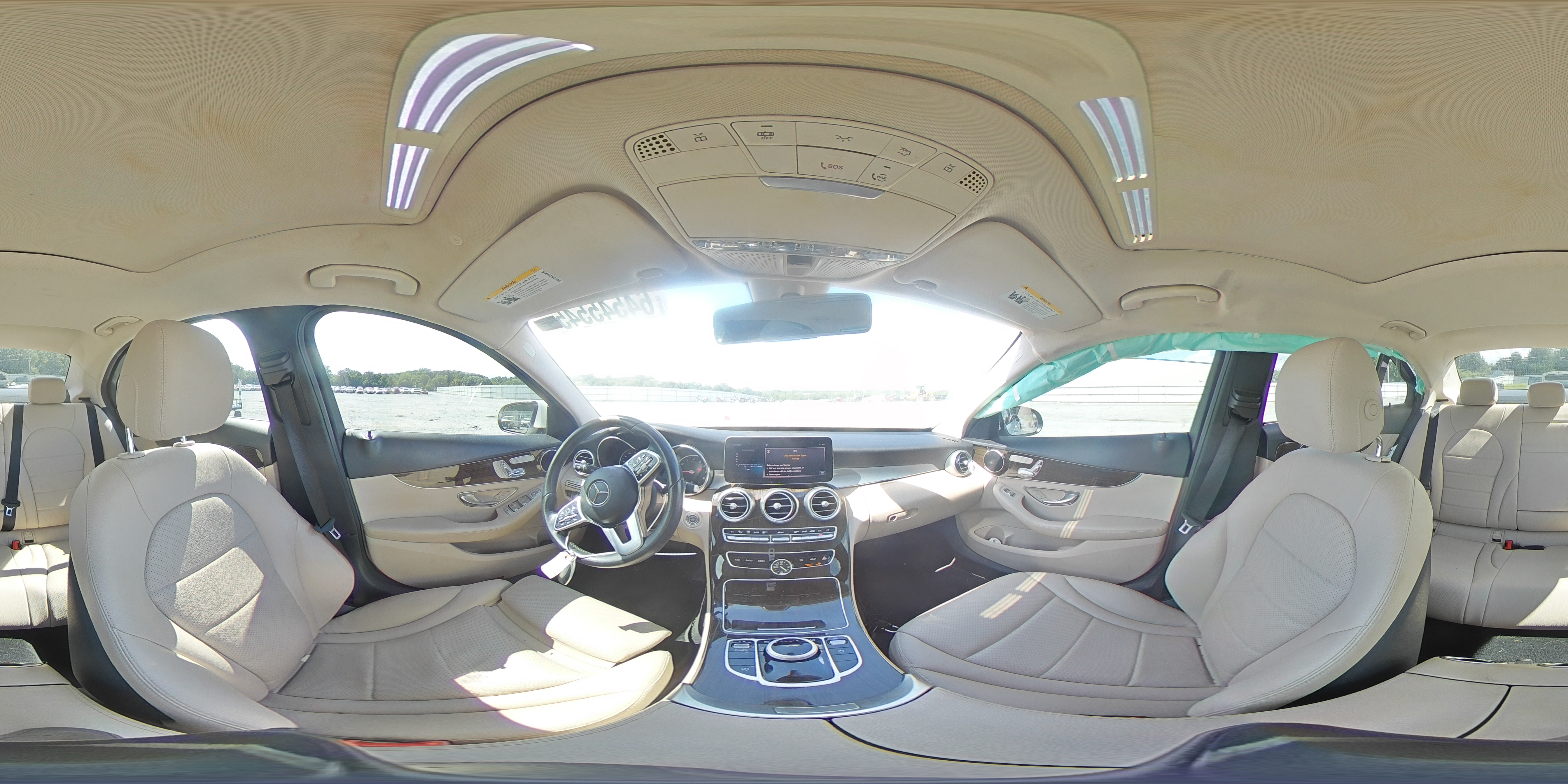 2019 Mercedes-Benz C 300 VIN: 55SWF8DB7KU296544 Lot: 64545545