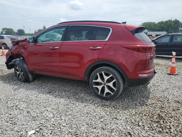  KIA SPORTAGE 2018 Красный