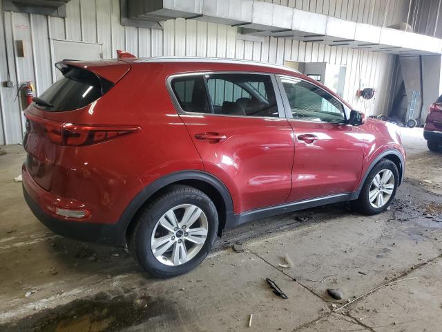  KIA SPORTAGE 2018 Czerwony