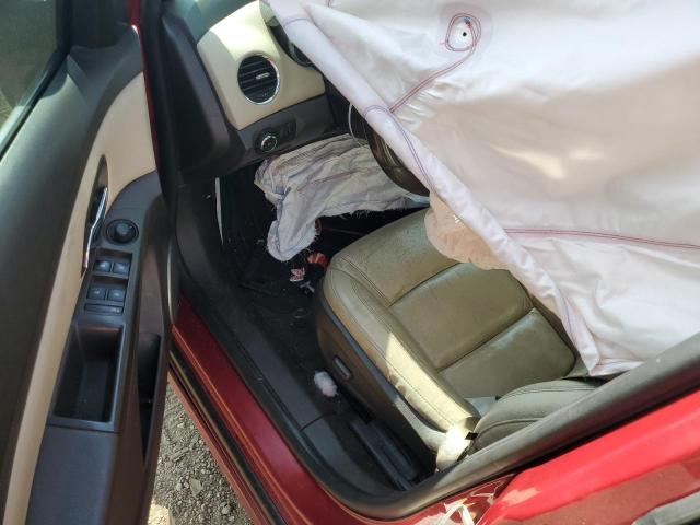  CHEVROLET CRUZE 2013 Czerwony