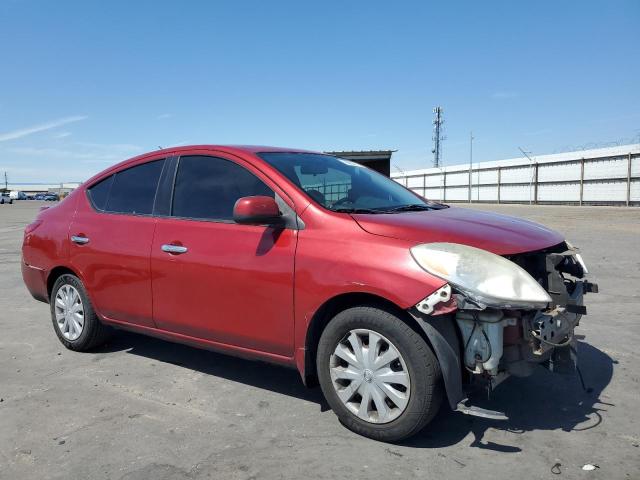  NISSAN VERSA 2014 Red