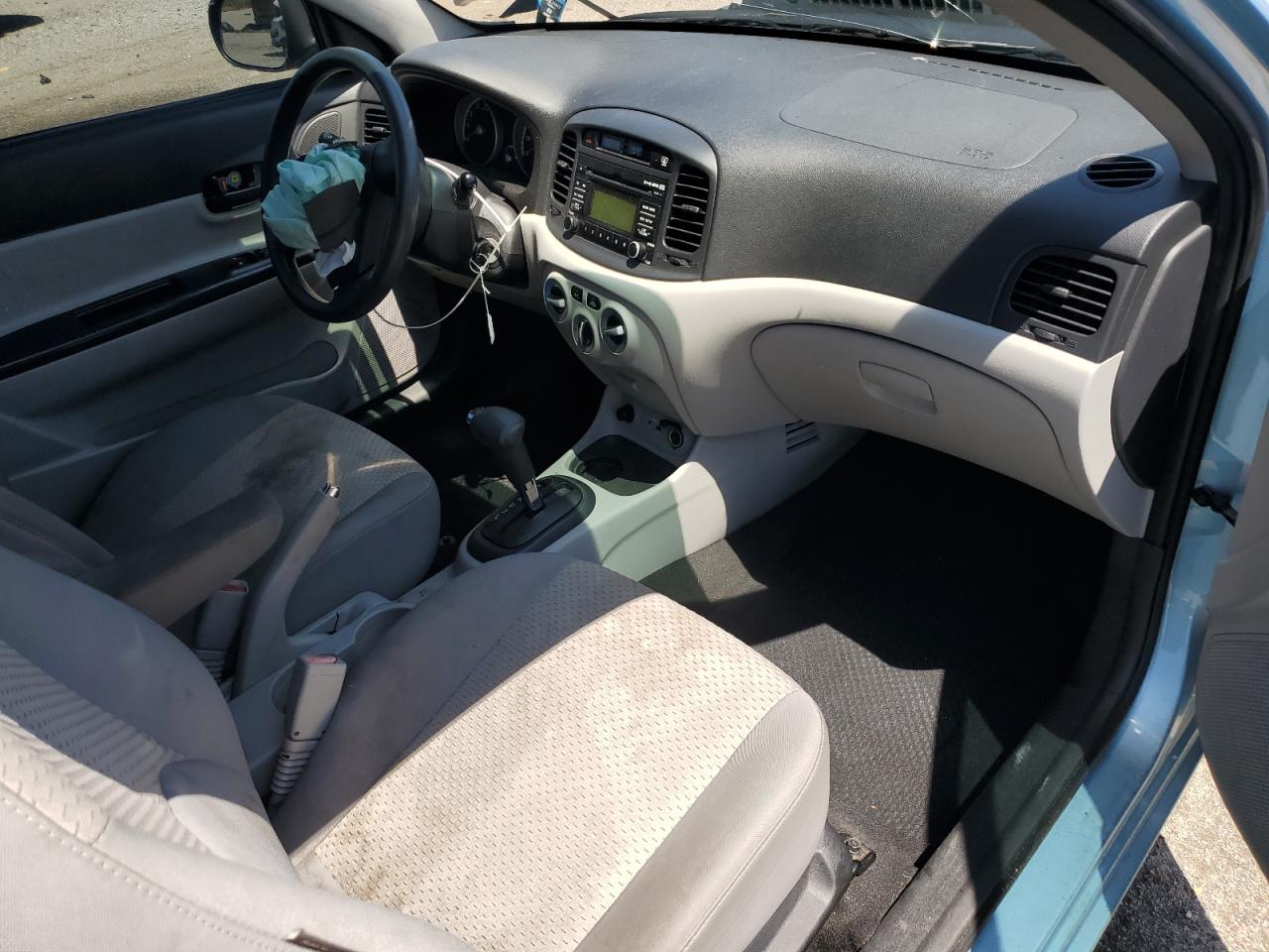 2010 Hyundai Accent Blue VIN: KMHCM3AC0AU159036 Lot: 64070635