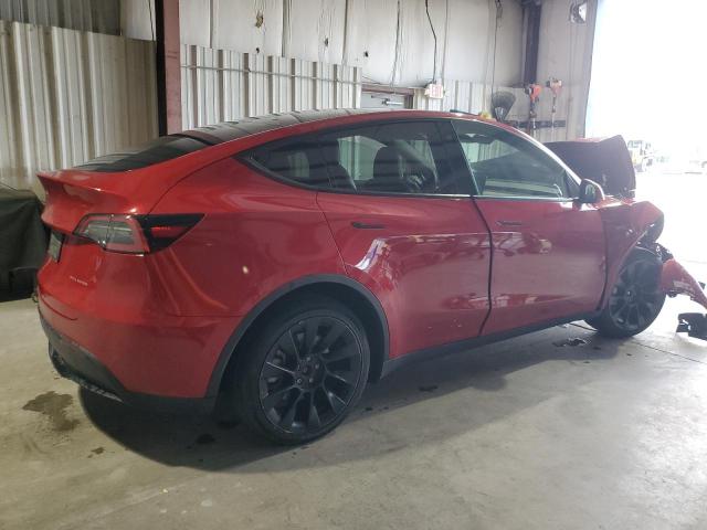  TESLA MODEL Y 2022 Czerwony