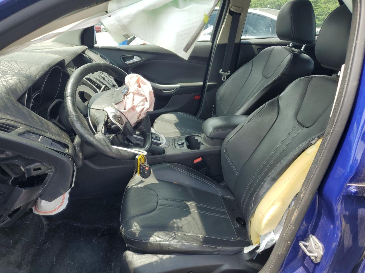 2014 Ford Focus Se VIN: 1FADP3F22EL257342 Lot: 61634055