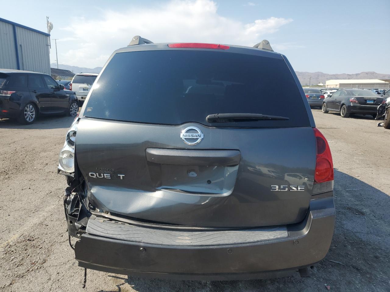 2006 Nissan Quest S VIN: 5N1BV28U46N110523 Lot: 64647165