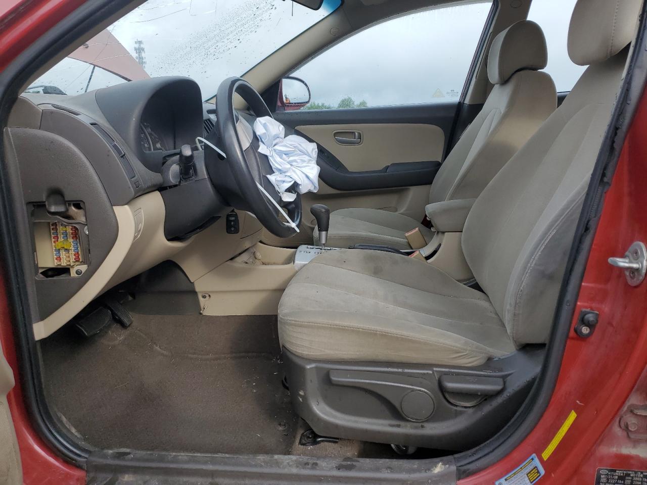 KMHDU46D08U515040 2008 Hyundai Elantra Gls