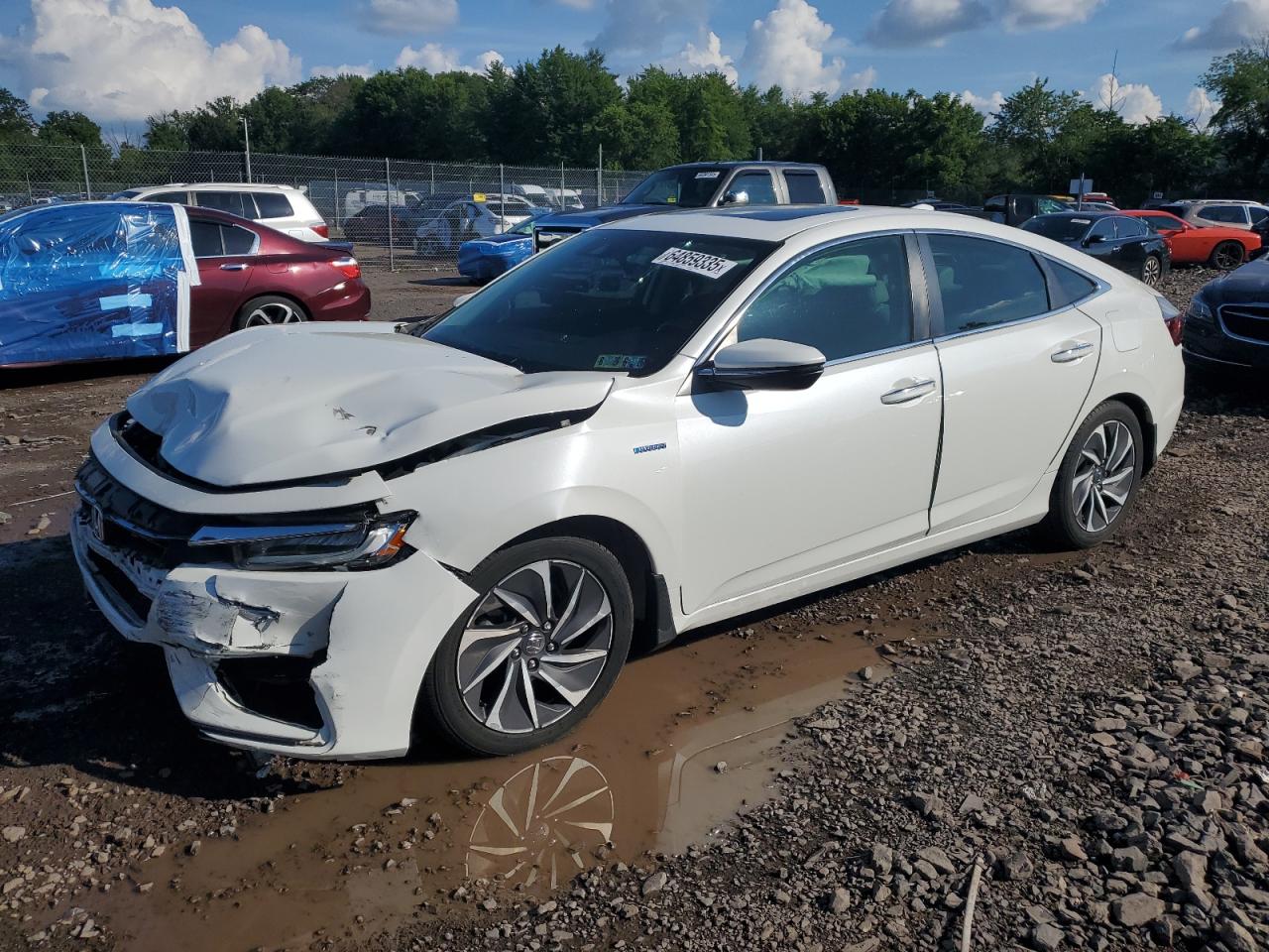 2019 Honda Insight Touring VIN: 19XZE4F9XKE015640 Lot: 64859335