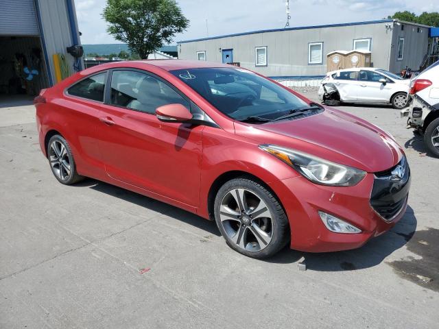 Coupet HYUNDAI ELANTRA 2014 Czerwony
