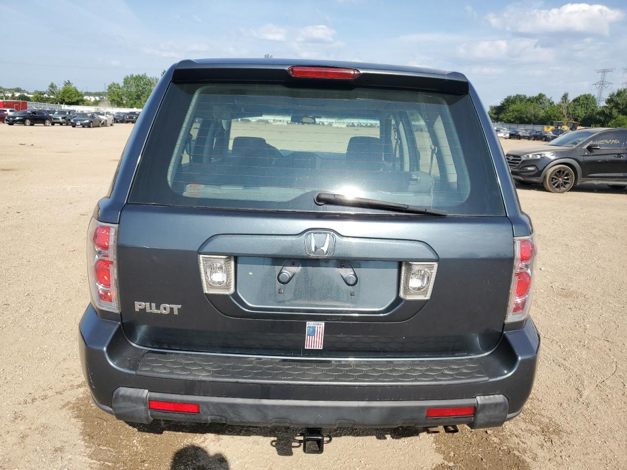 2006 Honda Pilot Lx VIN: 5FNYF281X6B007218 Lot: 61476645