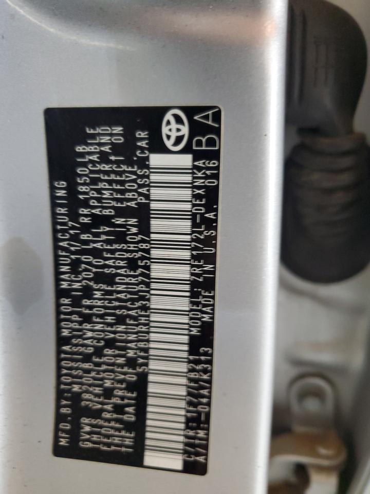 5yfburhe3jp775787 5YFBURHE3JP775787 2018 Toyota Corolla L