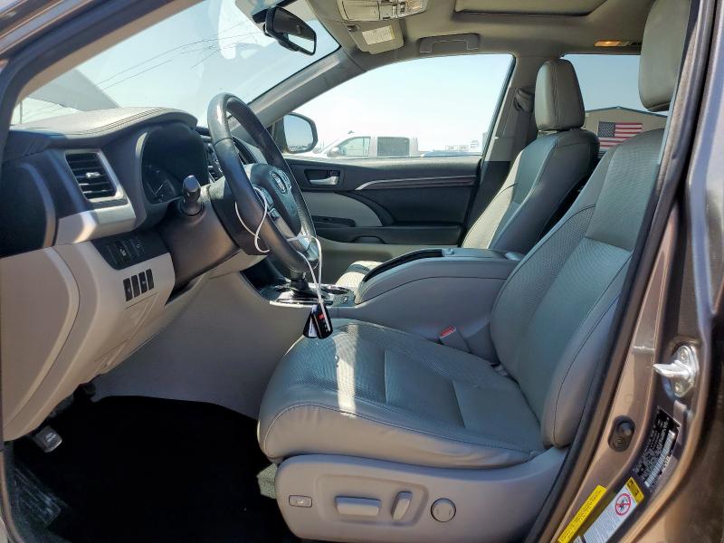 Parquets TOYOTA HIGHLANDER 2016 Szary