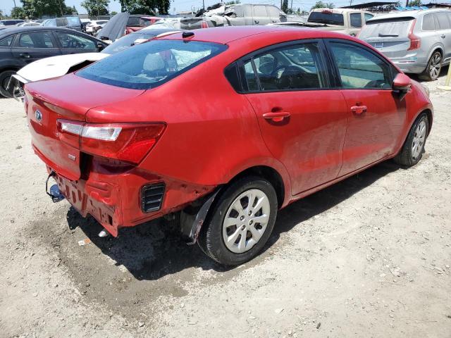 Sedans KIA RIO 2014 Red