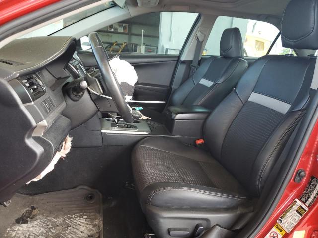  TOYOTA CAMRY 2014 Red