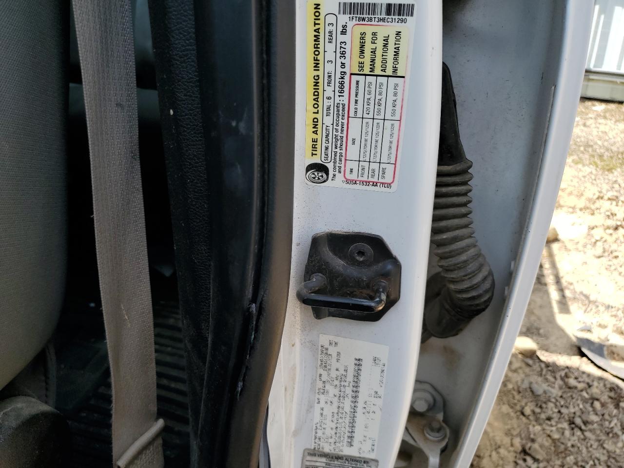 2017 Ford F350 Super Duty VIN: 1FT8W3BT3HEC31290 Lot: 65717965