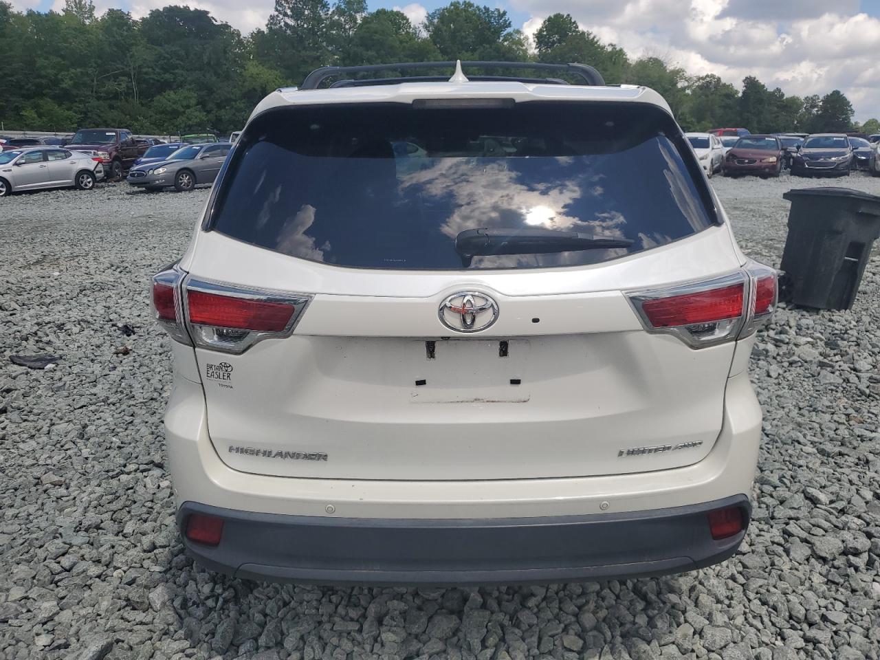 2016 Toyota Highlander Limited VIN: 5TDDKRFH1GS350418 Lot: 64032985