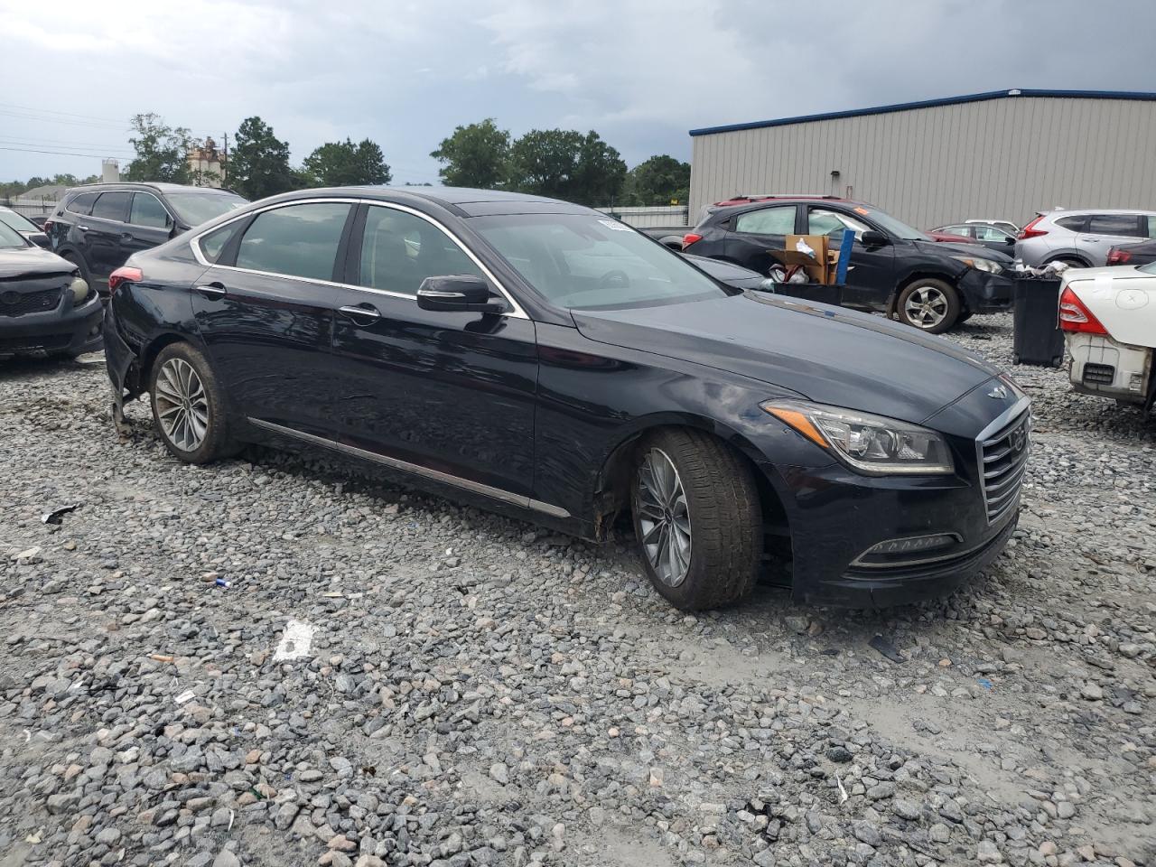 2017 Genesis G80 Base VIN: KMHGN4JE0HU209224 Lot: 63350235