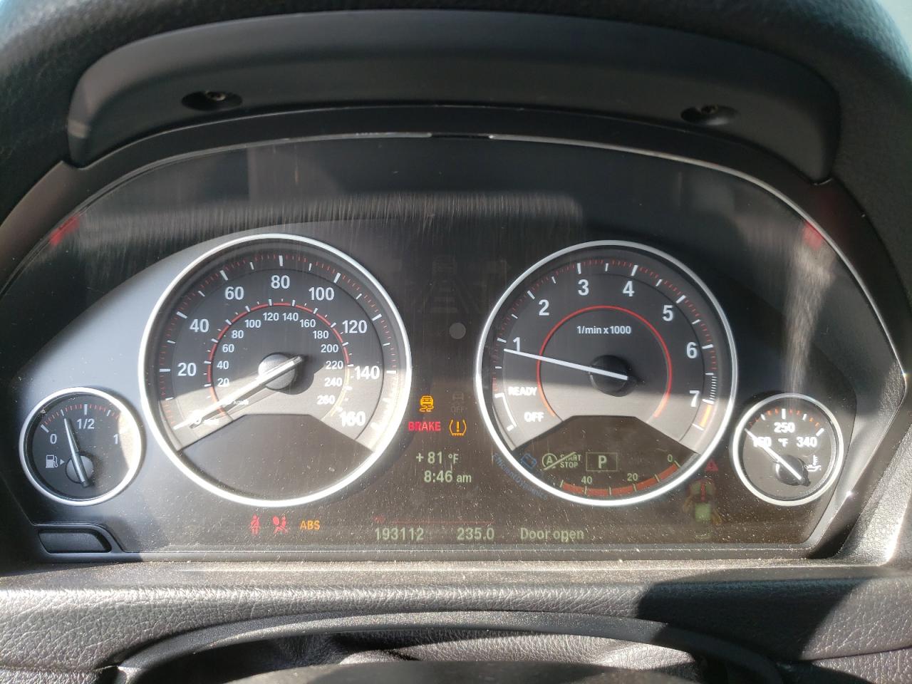 2014 BMW 335 I VIN: WBA3A9G56ENS64220 Lot: 65003125