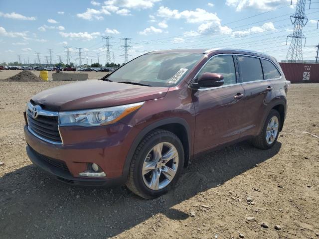  TOYOTA HIGHLANDER 2014 Maroon