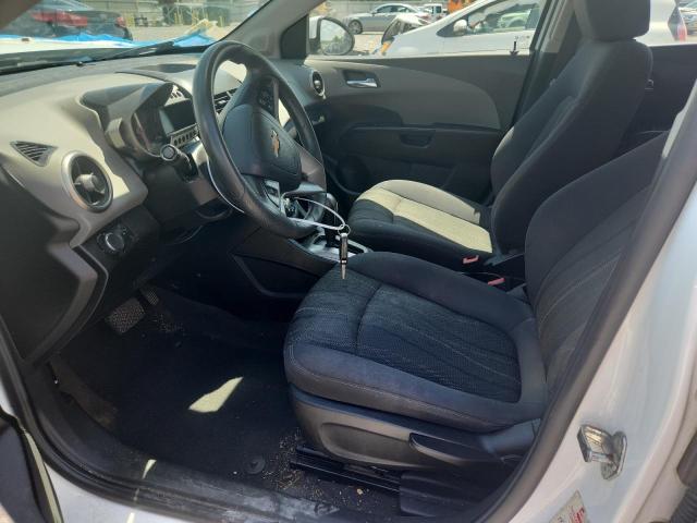  CHEVROLET SONIC 2016 Biały