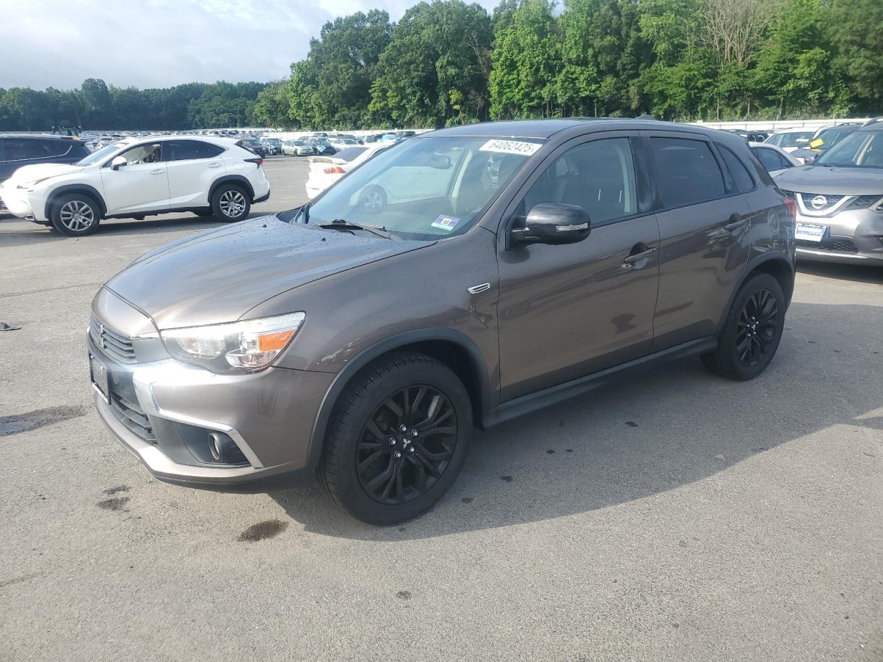 2017 Mitsubishi Outlander Sport Es VIN: JA4AP3AU7HZ068400 Lot: 64062425