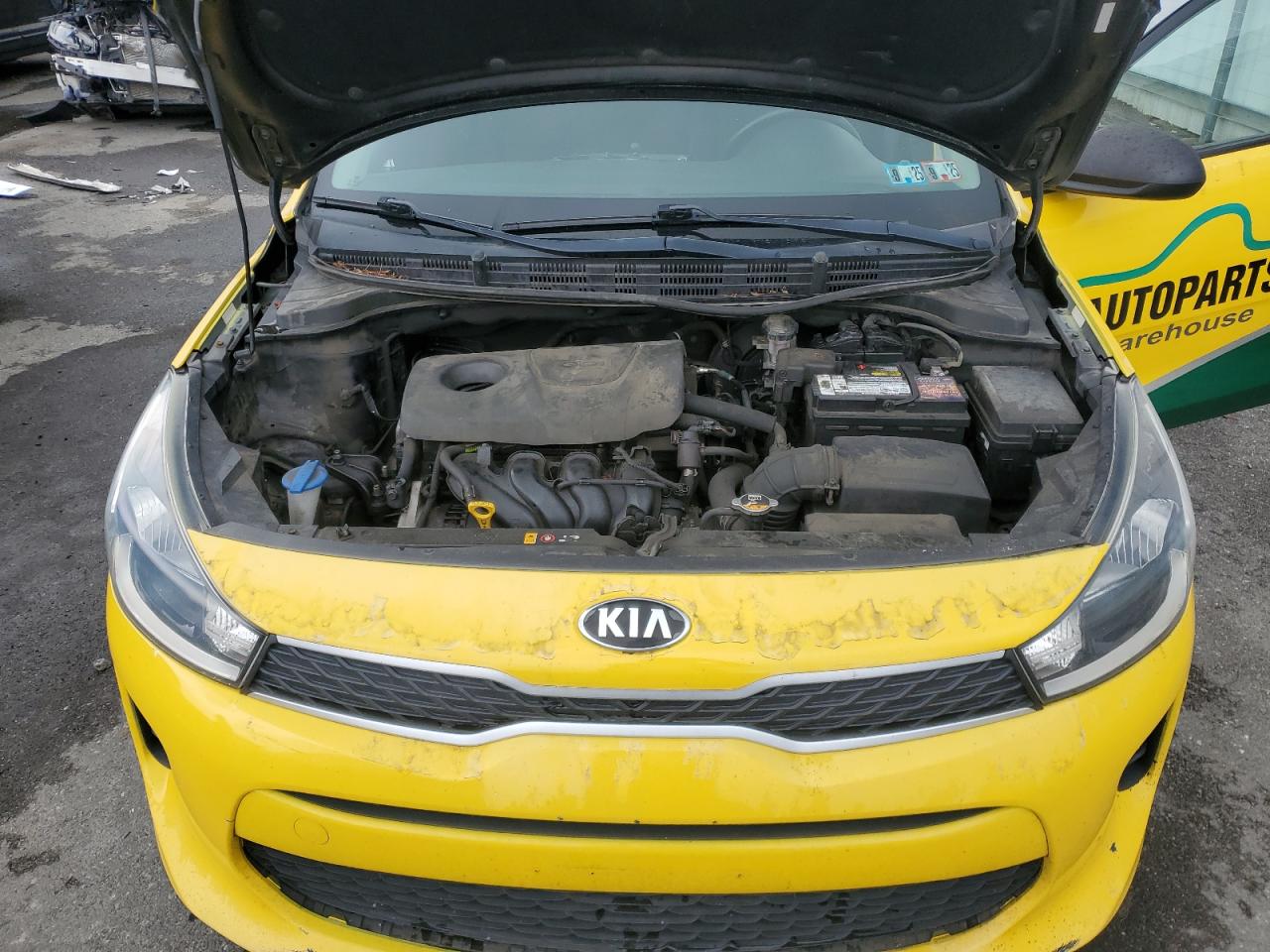 2018 Kia Rio Lx VIN: 3KPA25ABXJE089869 Lot: 63924485