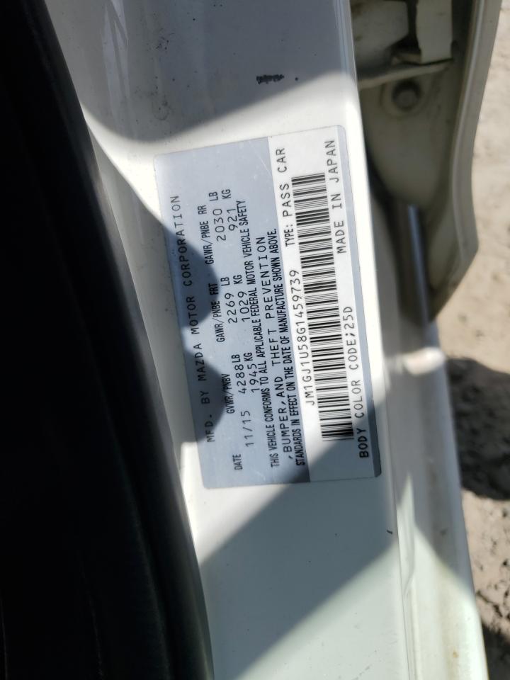 2016 Mazda 6 Sport VIN: JM1GJ1U58G1459739 Lot: 64305085