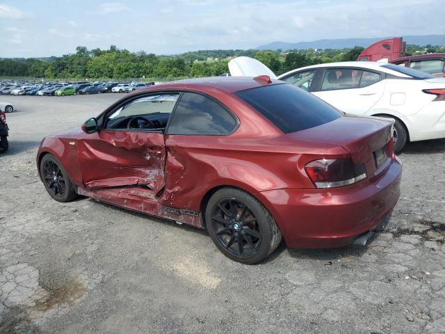  BMW 1 SERIES 2012 Czerwony