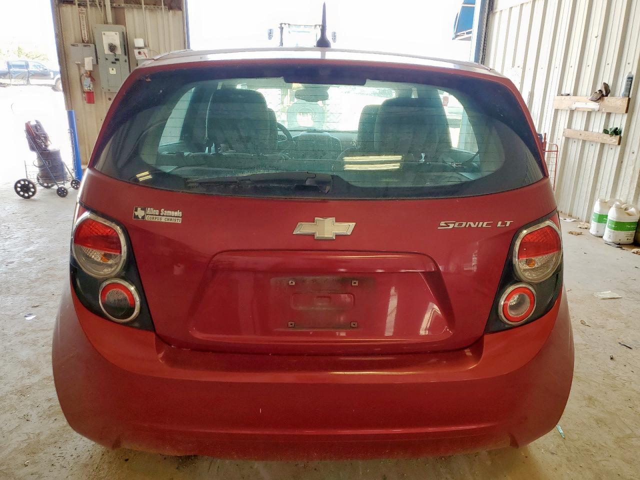 2012 Chevrolet Sonic Lt VIN: 1G1JC6SH5C4195052 Lot: 63621915