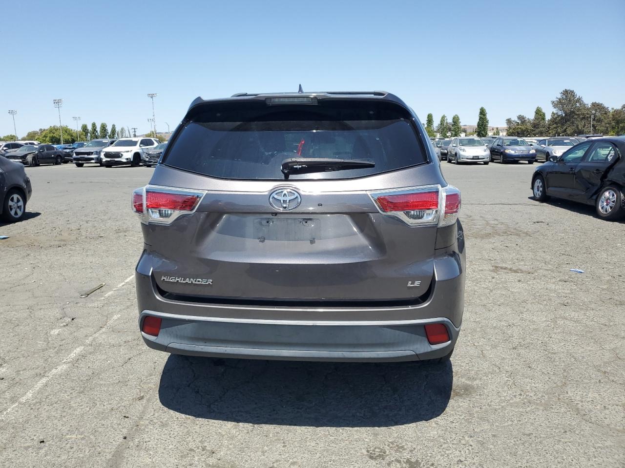 2014 Toyota Highlander Le VIN: 5TDZKRFH0ES038027 Lot: 63064455