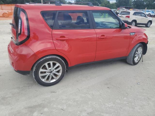  KIA SOUL 2018 Czerwony