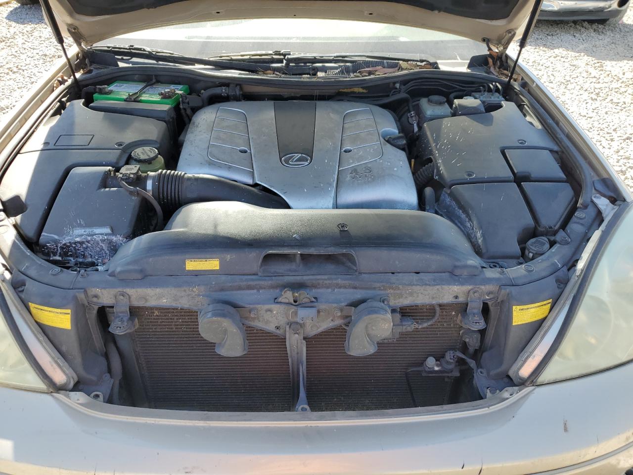 jthbn30f510025587 JTHBN30F510025587 2001 Lexus Ls 430