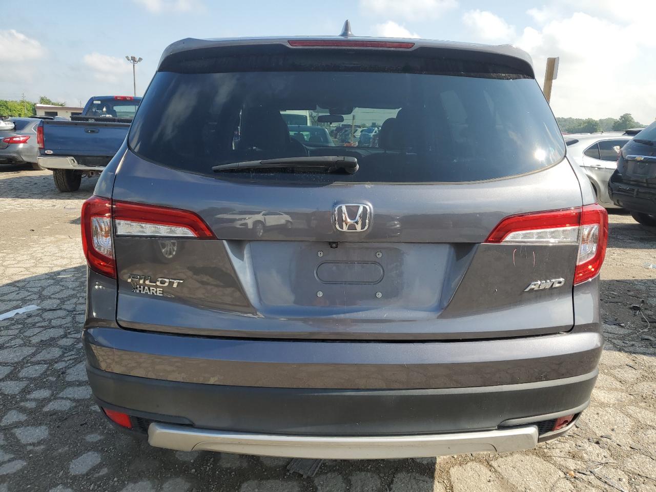2020 Honda Pilot Ex VIN: 5FNYF6H33LB059665 Lot: 64000855