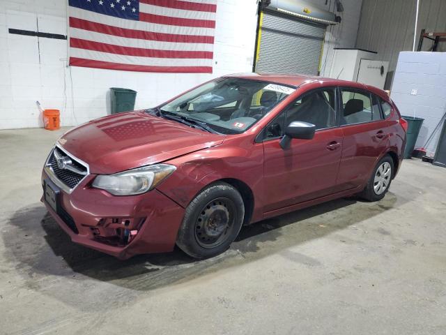 Crossovers SUBARU IMPREZA 2016 Czerwony